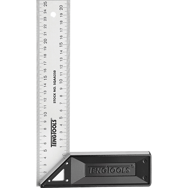 ALUMINIUM STOCK SET SQUARE 200MM